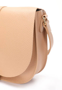 Foulonne Double Hook full-grained small crossbody bag - M-CONZEPT