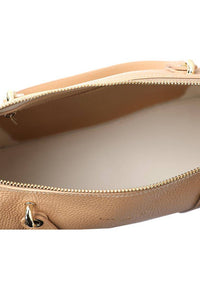 Foulonne Double grained leather large shoulder bag - M-CONZEPT