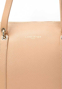 Foulonne Double grained leather large shoulder bag - M-CONZEPT