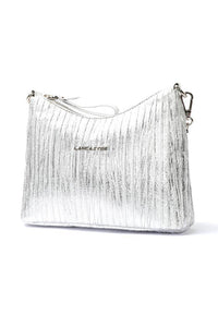 CEREMONIE Velvet-like textile fabric shoulder bag - M-CONZEPT