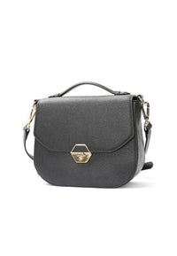 DELPHINO  leather Shoulder Bag - M-CONZEPT