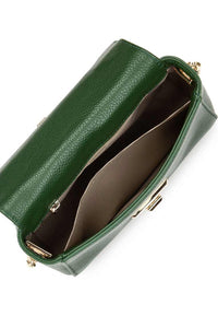 FOULONNE MILANO grained leather cross body bag