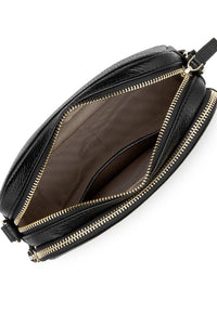 DUNE grained leather cross body bag