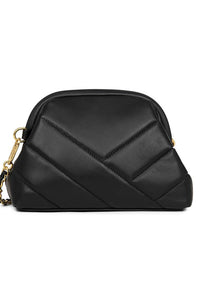 CROIS? MATELASS? lamb leather cross body bag