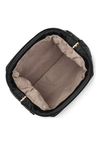 CROIS? MATELASS? lamb leather cross body bag