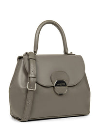 FOULONNE PIA grained leather shoulder Bag