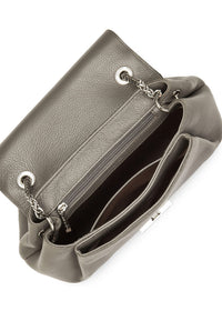 FOULONNE PIA grained leather shoulder Bag
