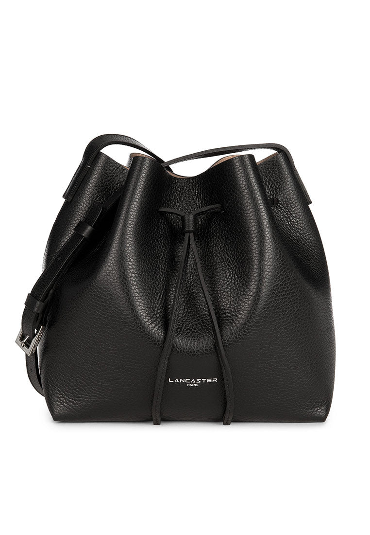 BUCKET-MID leather bucket bag