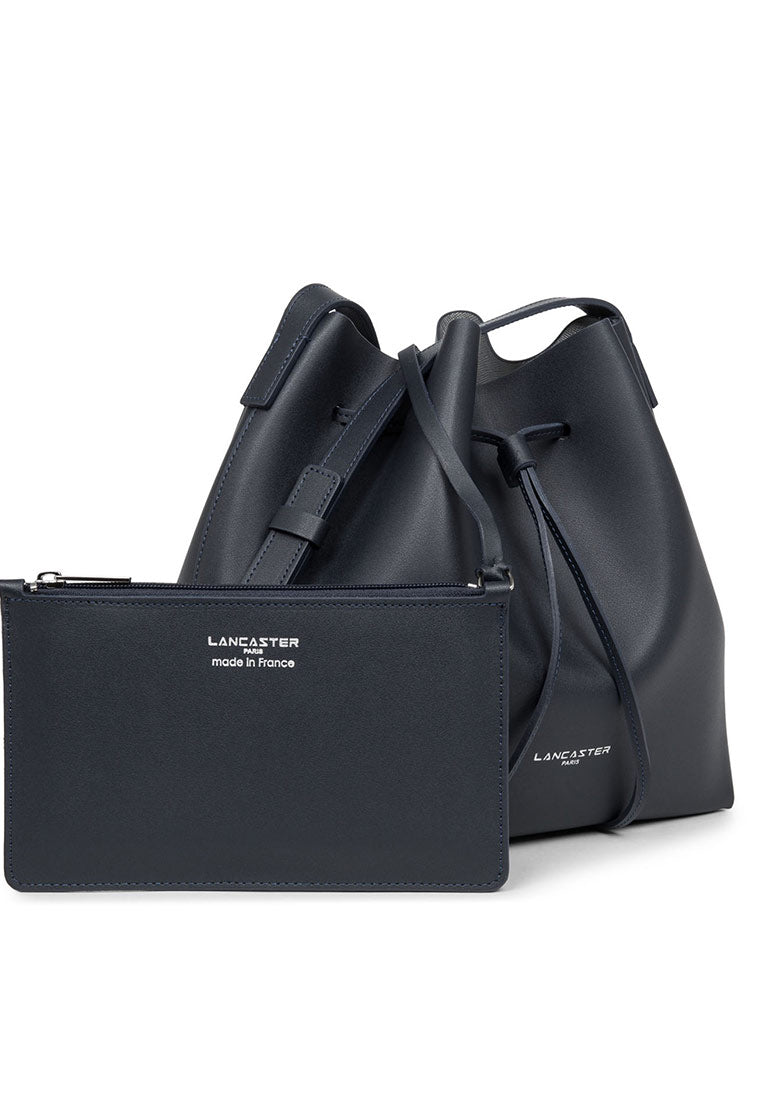 BUCKET-MID leather bucket bag