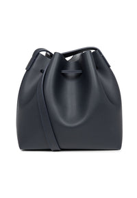 BUCKET-MID leather bucket bag