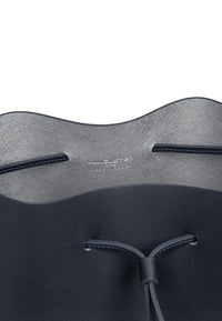 BUCKET-MID leather bucket bag