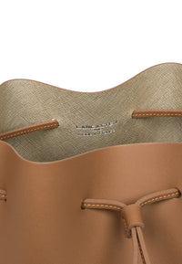 BUCKET-MID leather bucket bag
