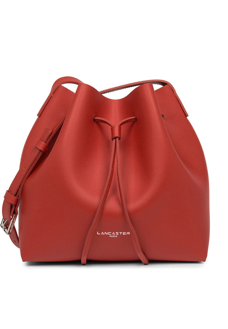 BUCKET-MID leather bucket bag