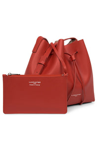 BUCKET-MID leather bucket bag