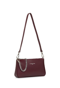 SMOOTH EVEN leather shoulder bag