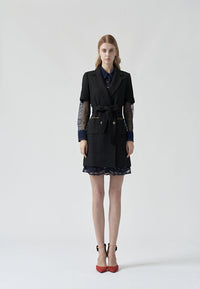 Classic tweed coat