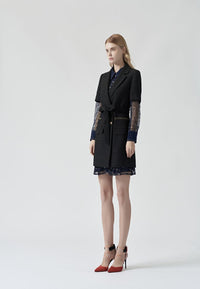 Classic tweed coat